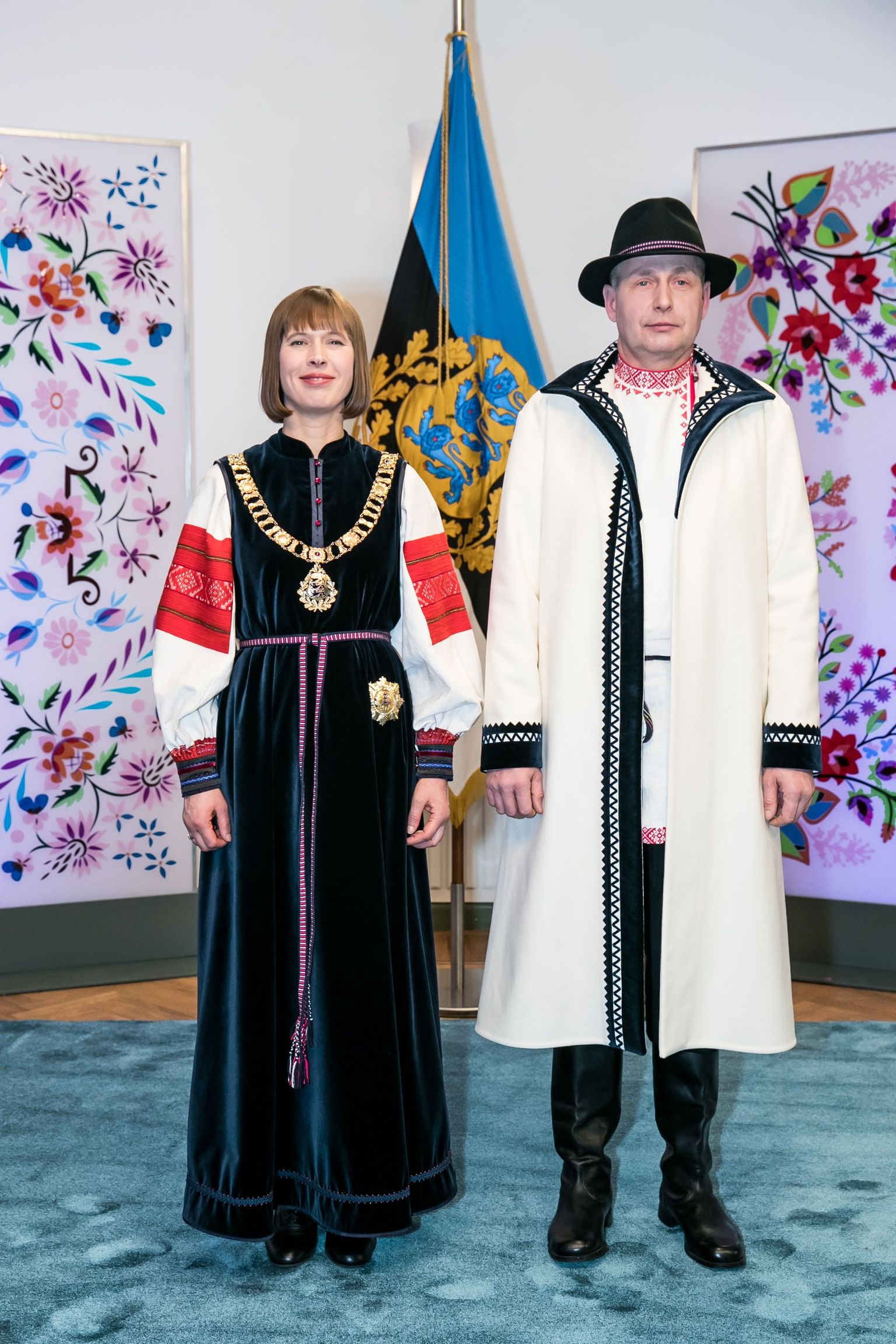 Kersti Kaljulaid ja Georgi-Rene Maksimovski