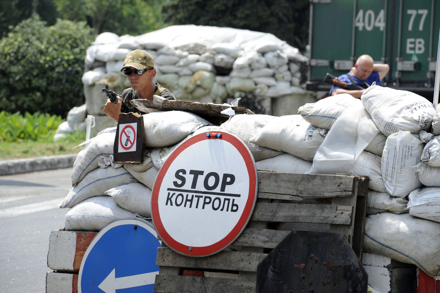 Venemeelsed separatistid Donetskis