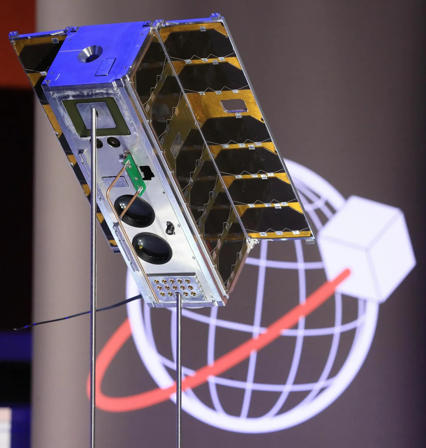 ESTCube-2 satelliiti tutvustati esimest korda avalikkusele mullu Tõra­veres.