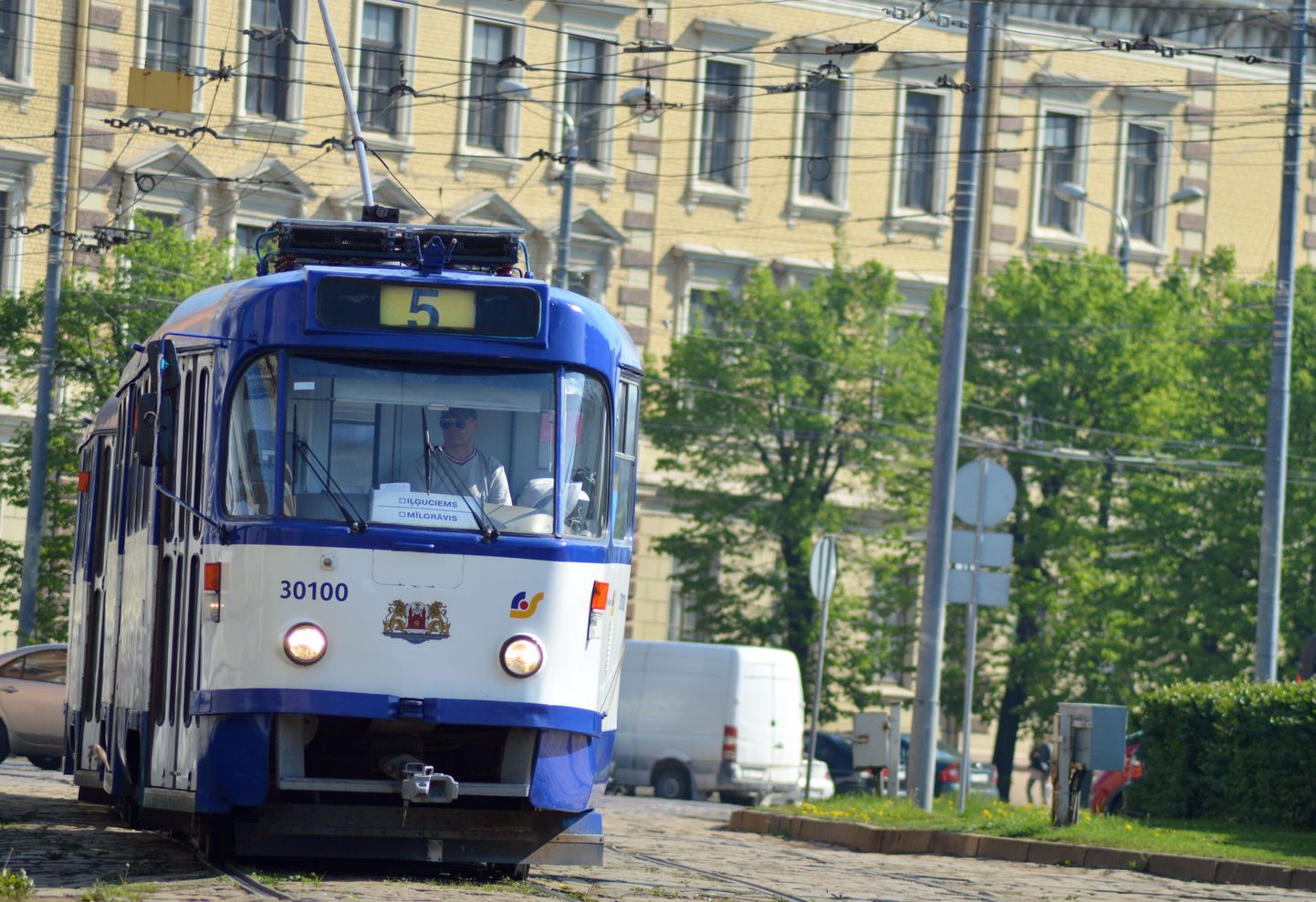 В Риге возобновит движение 5-ый трамвай.