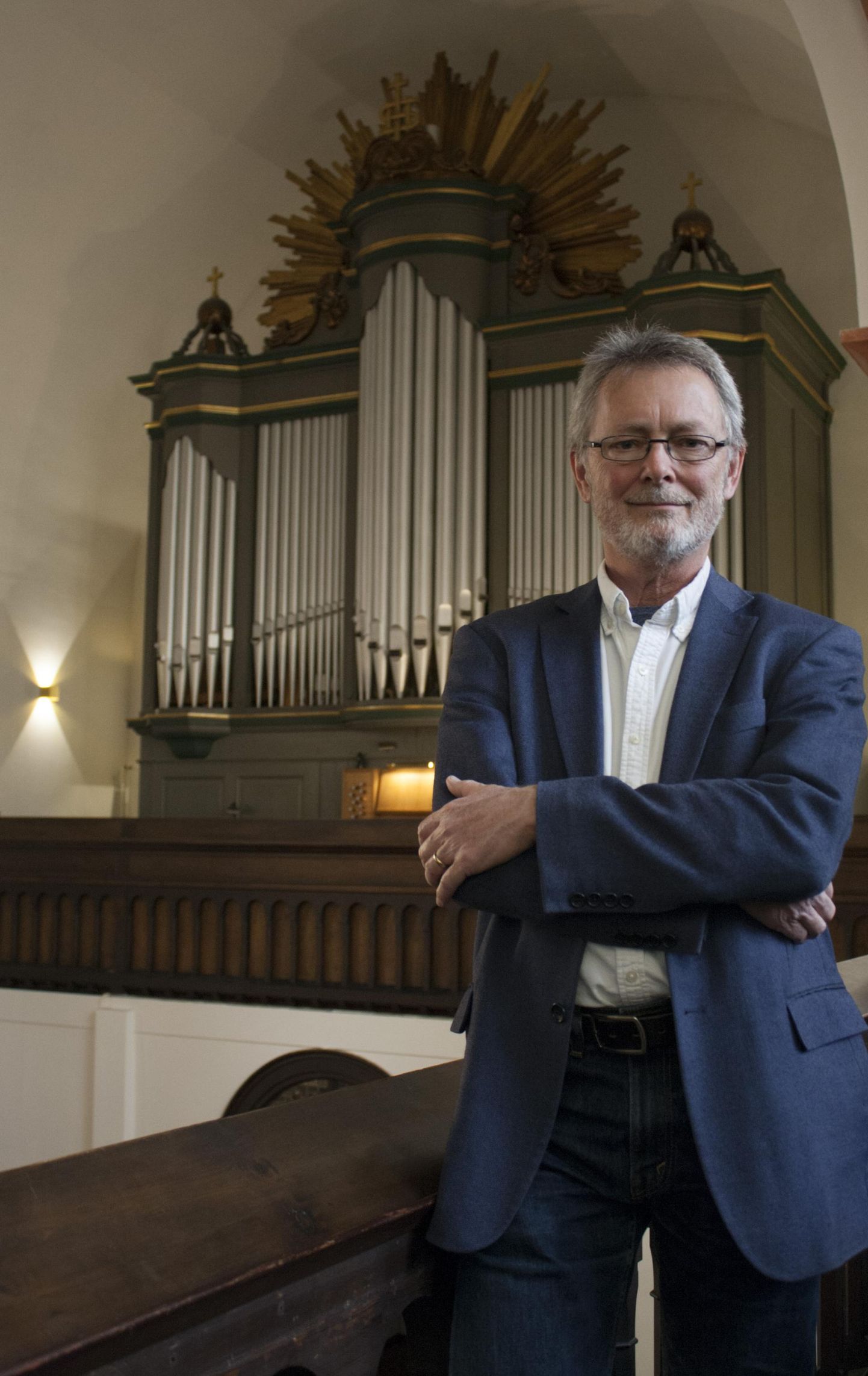 Taani organist Sven-Ingvart Mikkelsen.