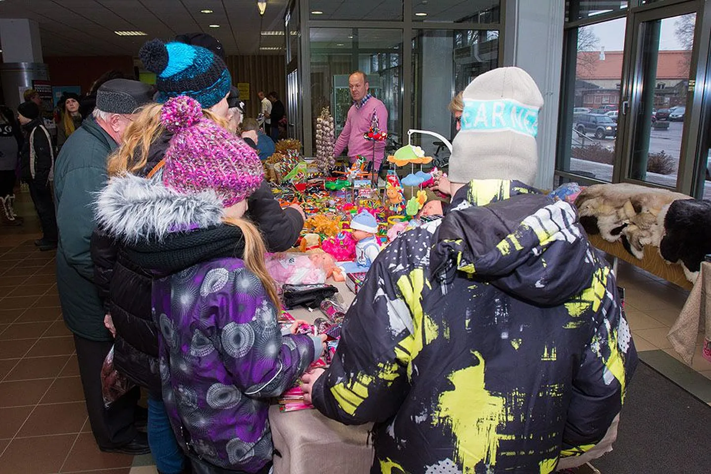 Jõululaat eile pärastlõunal.