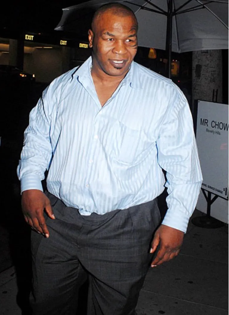 Kõhukas poksitšempion Mike Tyson oli ilmselges ülekaalus veel mõned aastad tagasi.