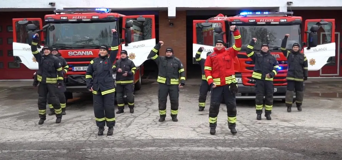 Viljandi jõustruktuuride "Sõpruse tants"