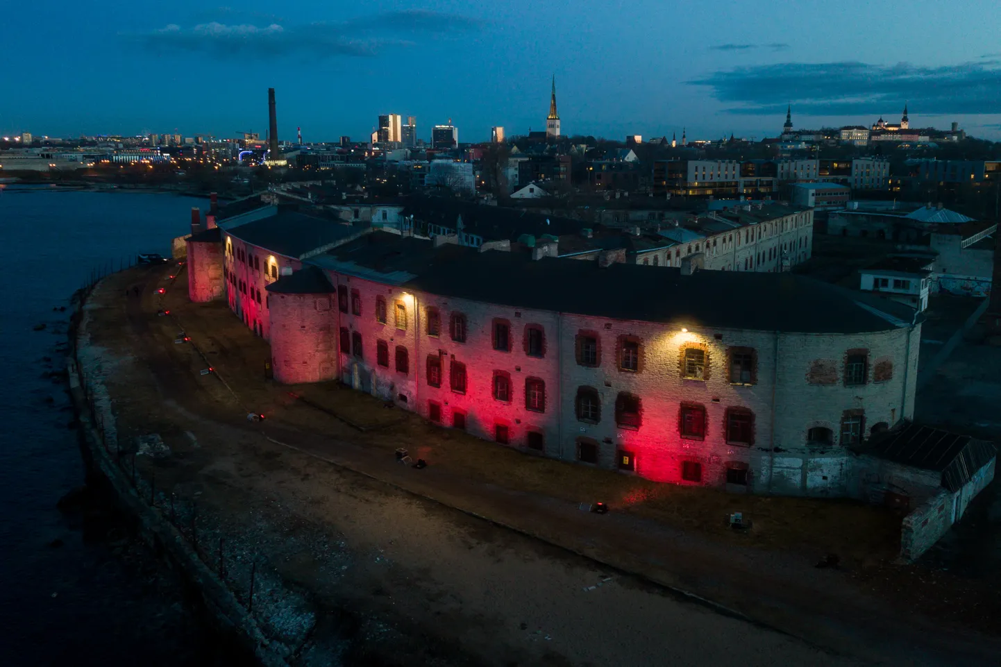 Patarei merekindlus ja endine vangla.