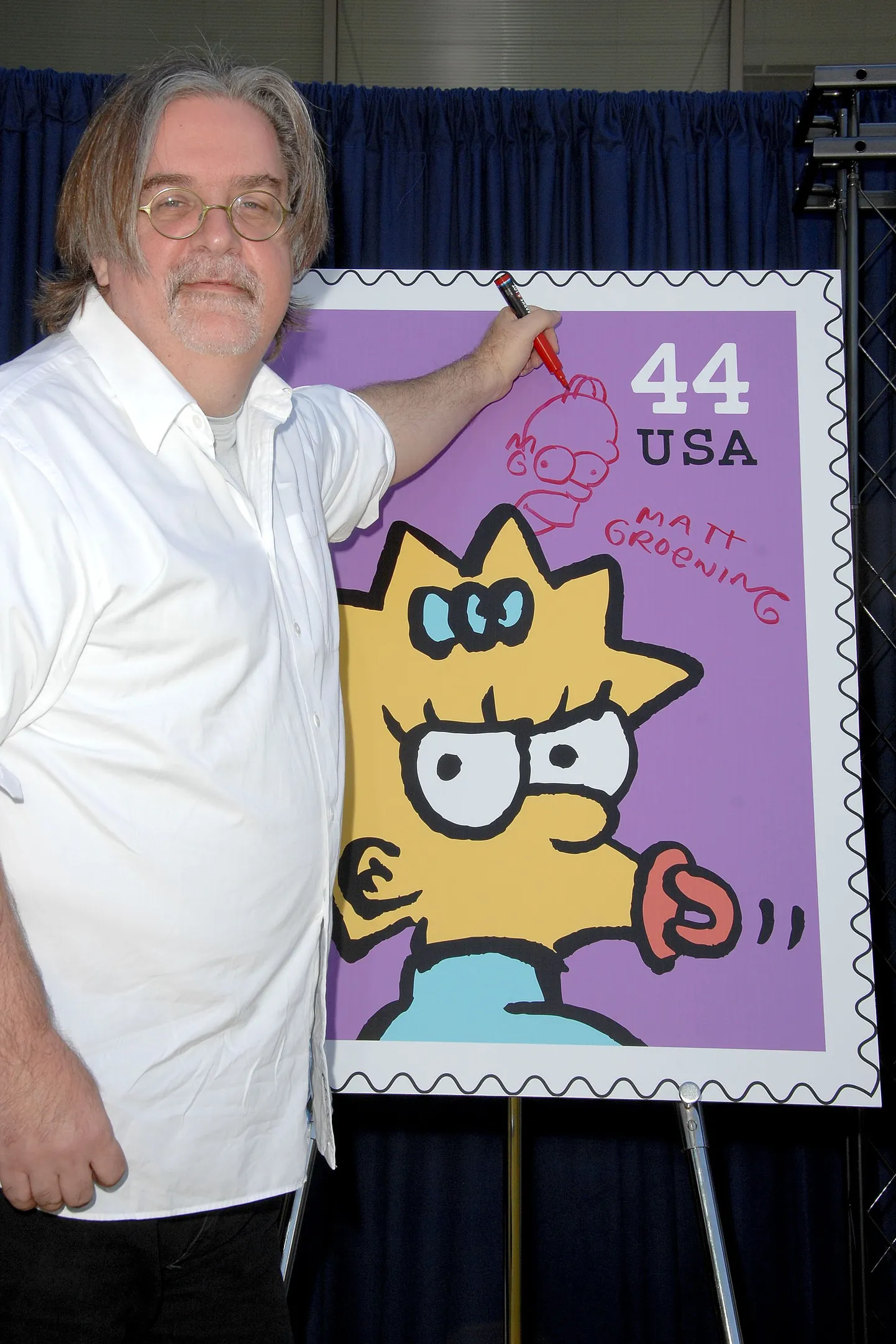 «The Simpsonsite» margid ja Matt Groening