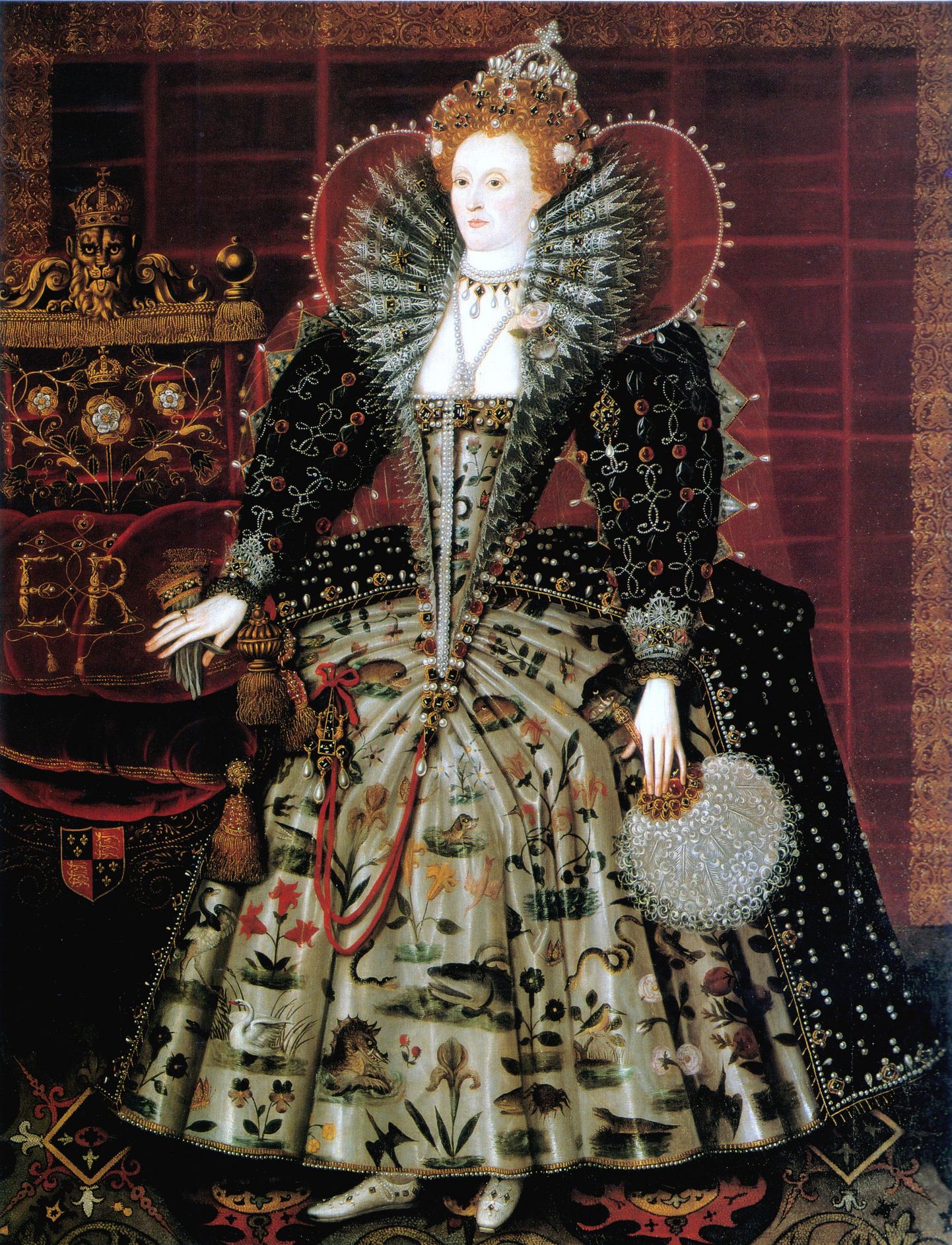 Inglise kuninganna Elizabeth I (1533-1603).