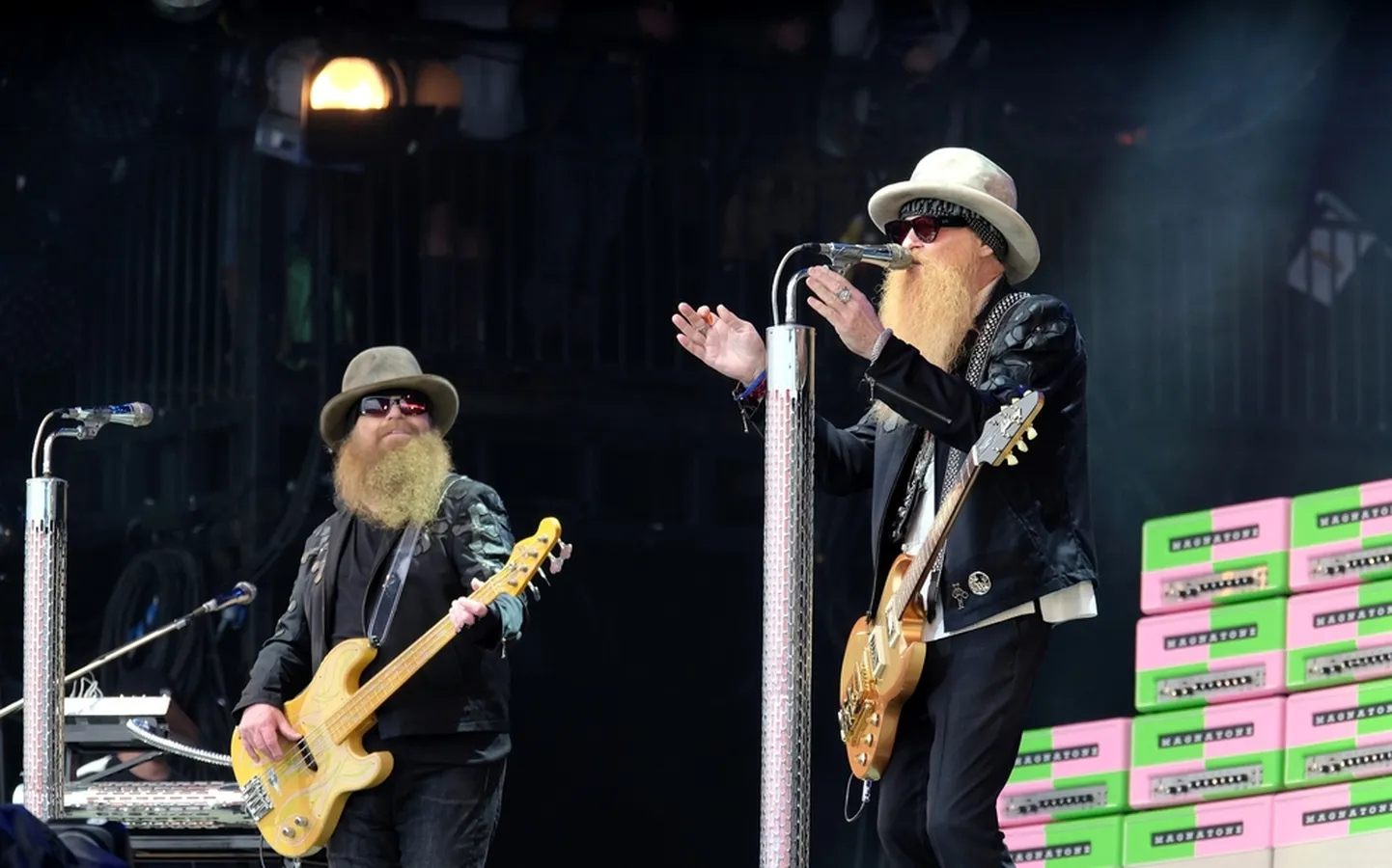 ZZ Top 2015. aastal Glastonbury rokifestivalil