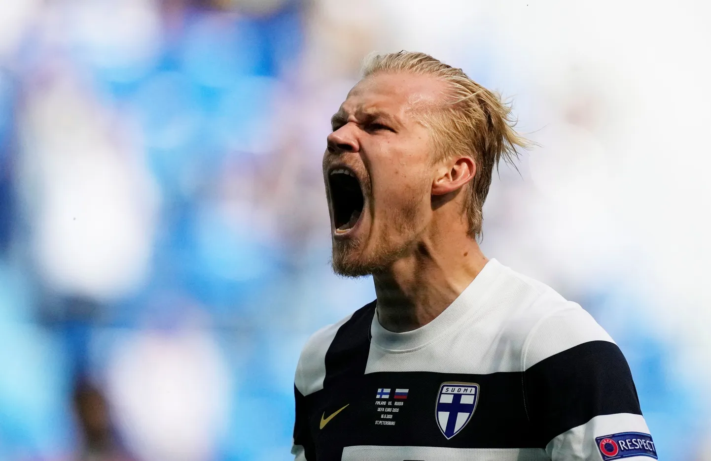Soome koondise ründaja Joel Pohjanpalo.