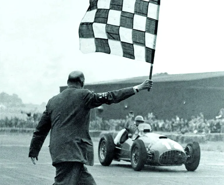 Ferrari pirmā uzvara Formula 1 sacensībās 1951.gadā 