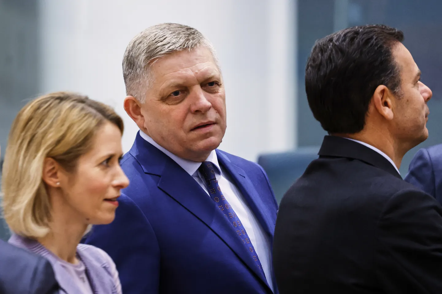 Slovakkia peaminister Robert Fico Euroopa Liidu kohtumisel Brüsselis.