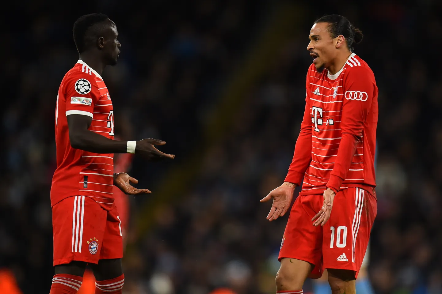 Sadio Mane ja Leroy Sane ei mõistnud teineteist.