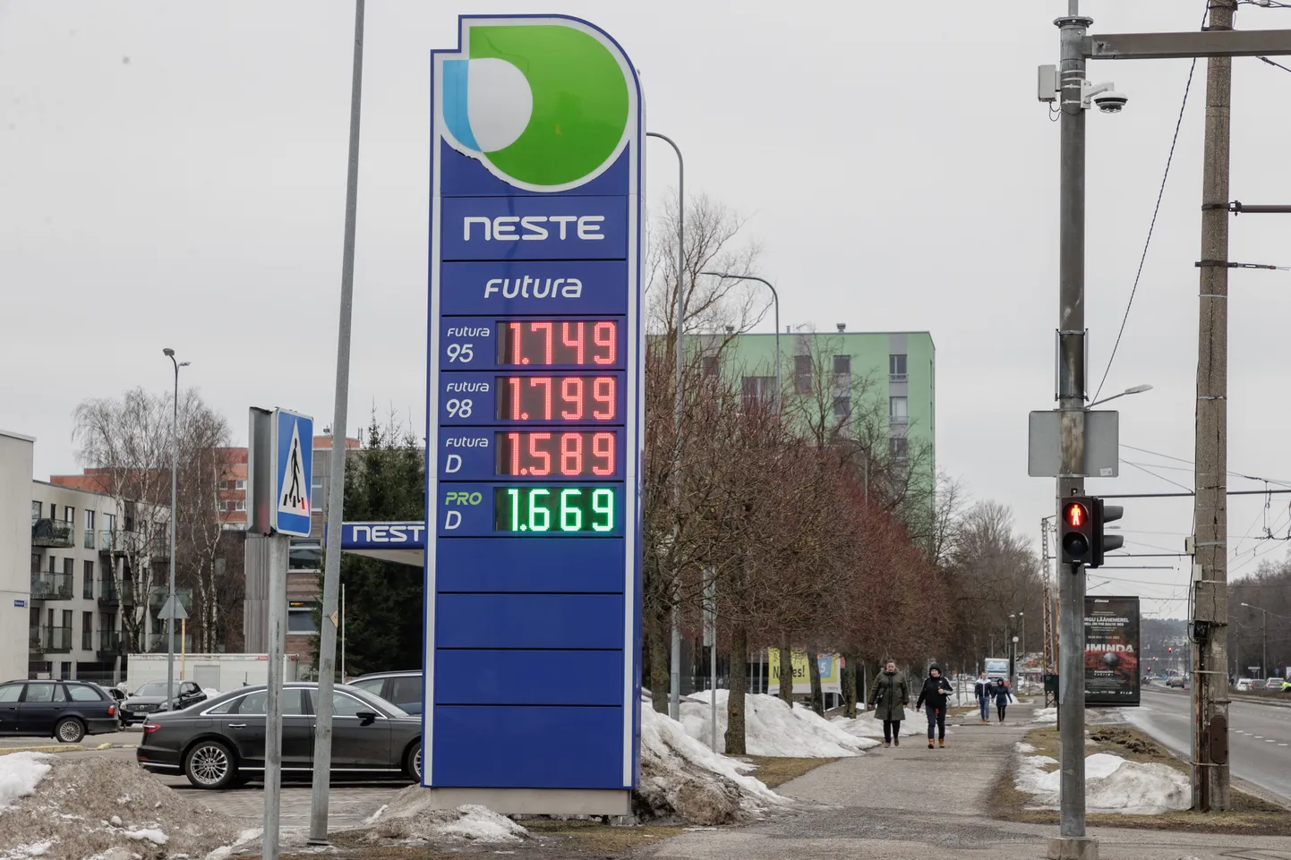 02.03.2022, Таллинн. Neste.