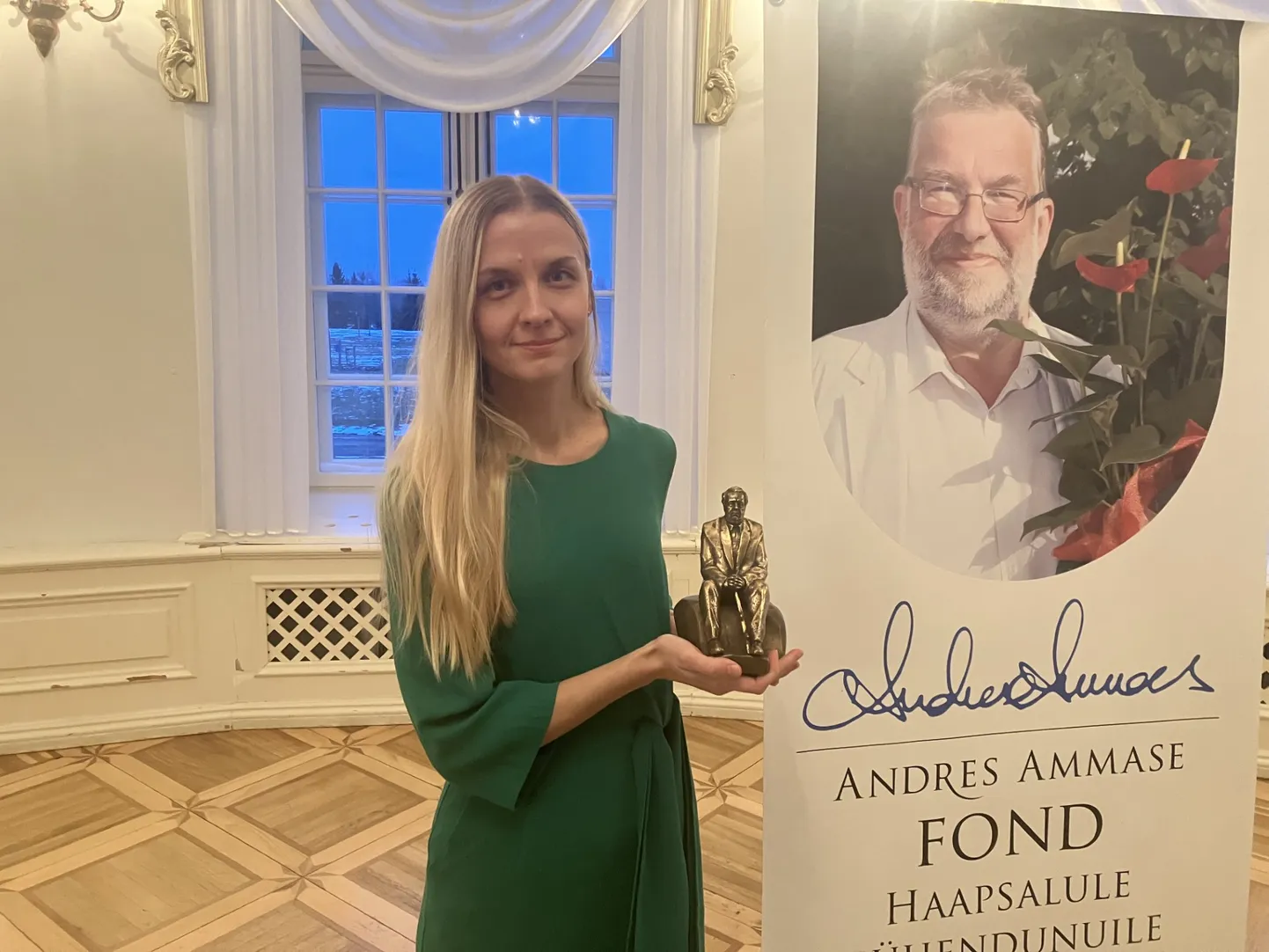 Pärnu Postimehe ajakirjanik Annika Auväärt.