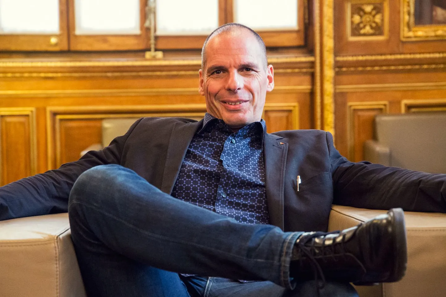 Brexiti vastu võitleja Gianis Varoufakis (Kreeka-Austraalia kodakondsus).