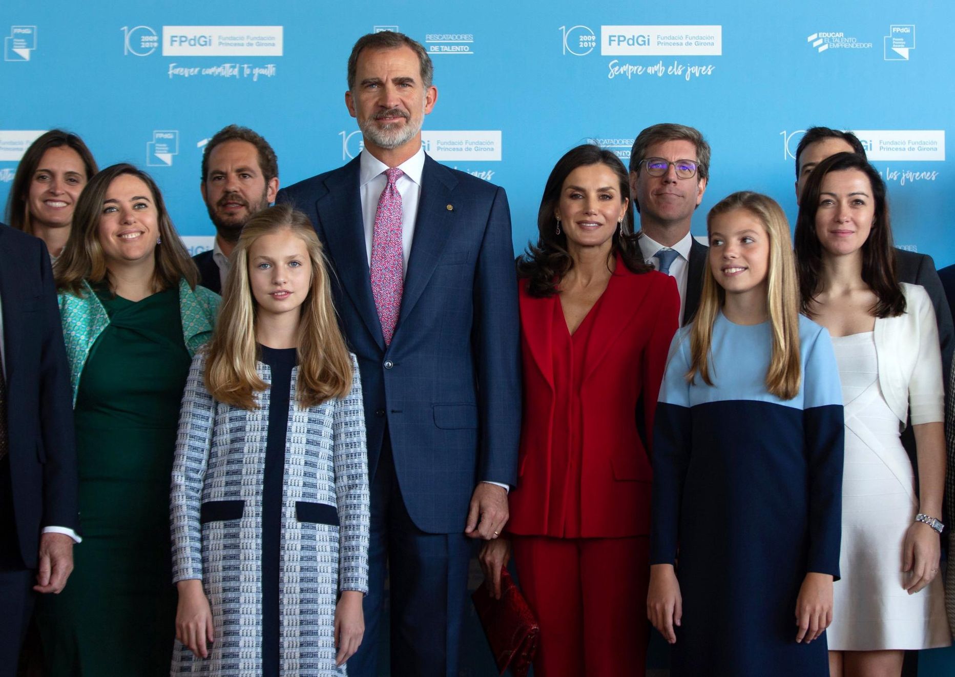 Hispaania kuninglik perekond Barcelonas.
