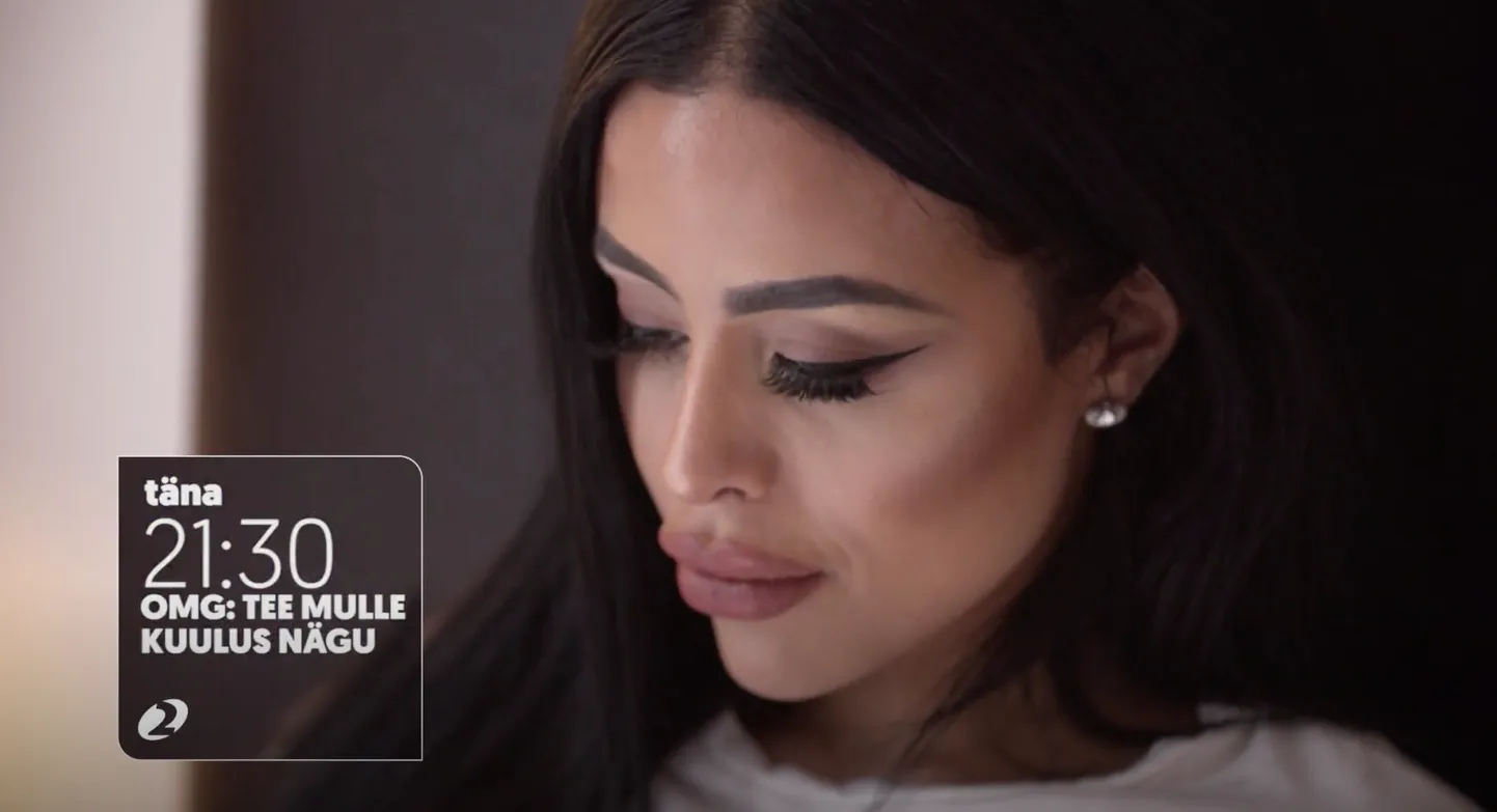 Kaader «OMG: Tee mulle kuulus nägu» saatest: Chloe Saxon
