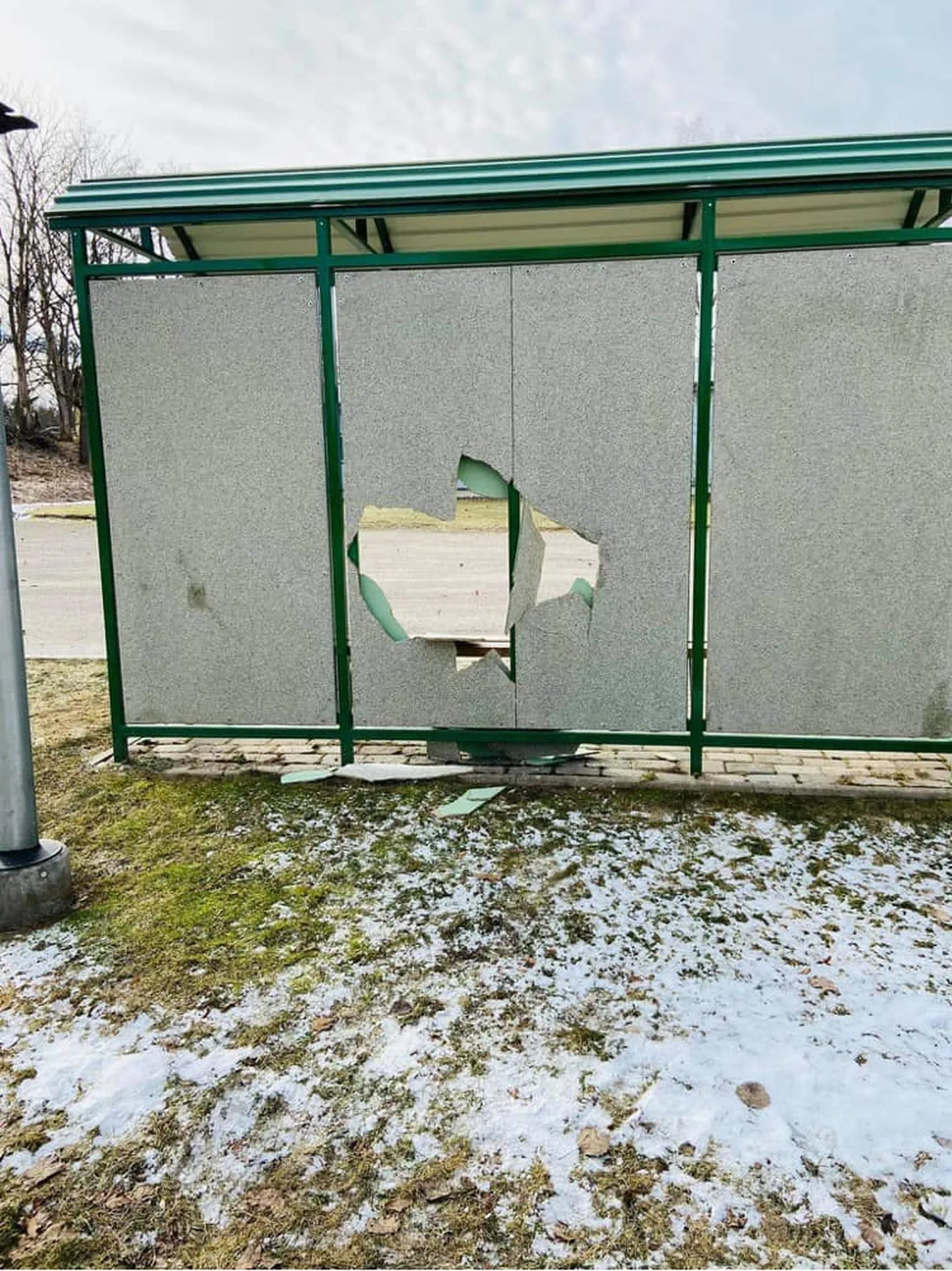 Автобусная остановка Соору.