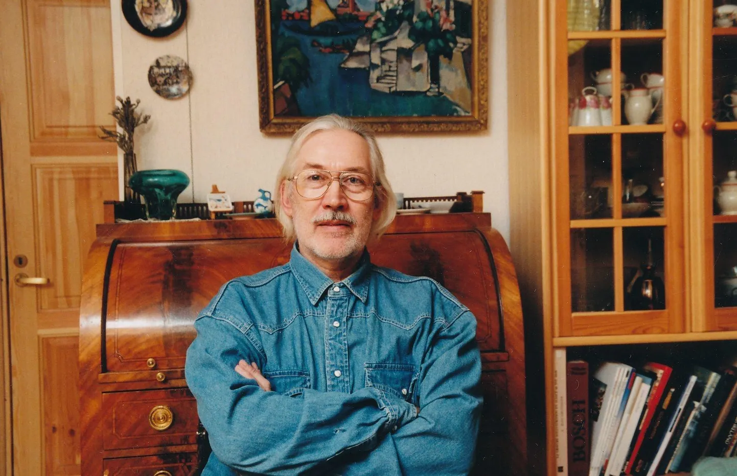 Jaan Kaplinski 1998. aastal. Ain Protsin