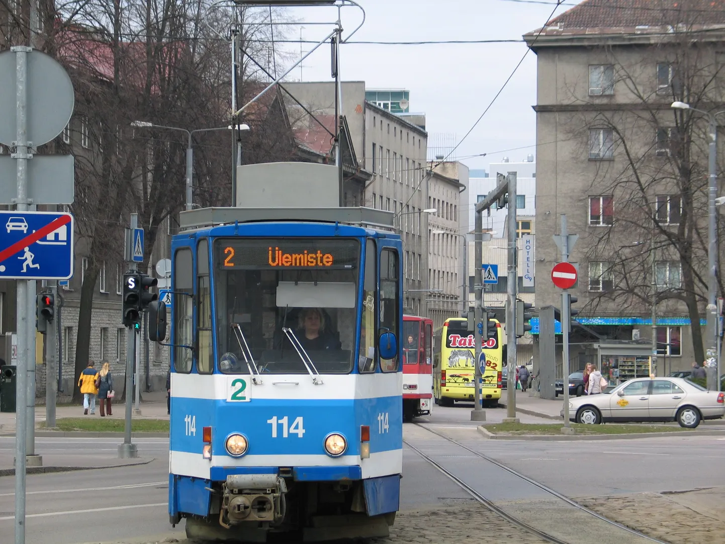 Таллиннский трамвай.