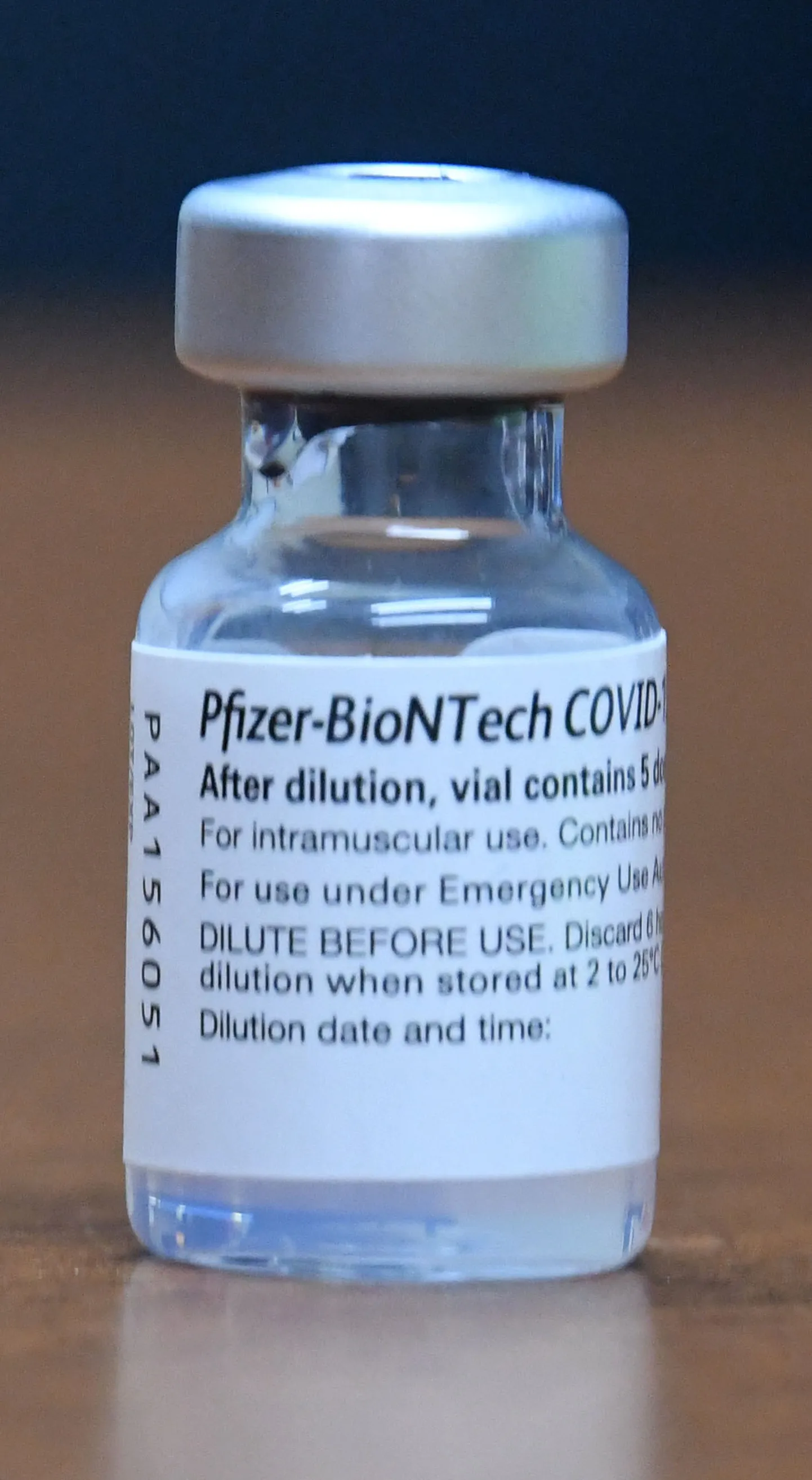 Pfizer/BioNTechi koroonavaktsiin.