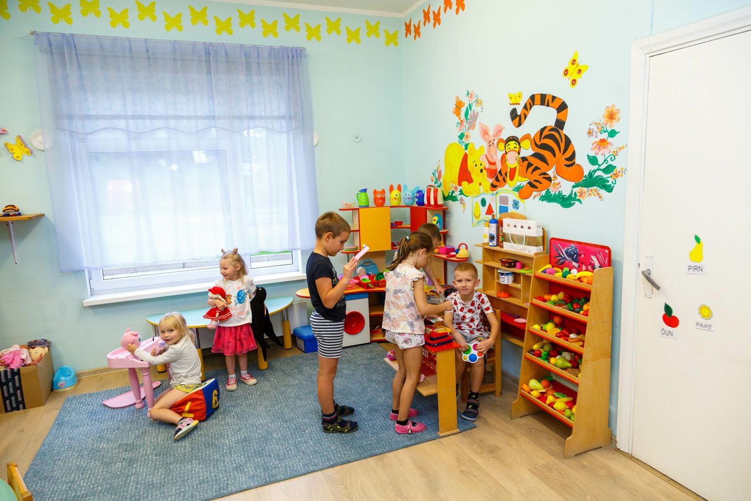 Valga lasteaias Buratino tegutseb uutes ruumides rühm Malviina.