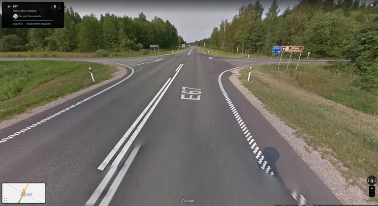 Valget kaubikut vedanud treiler peeti kinni Tallinna–Pärnu–Ikla maantee ja Kabli–Massiaru tee ristumiskohas.