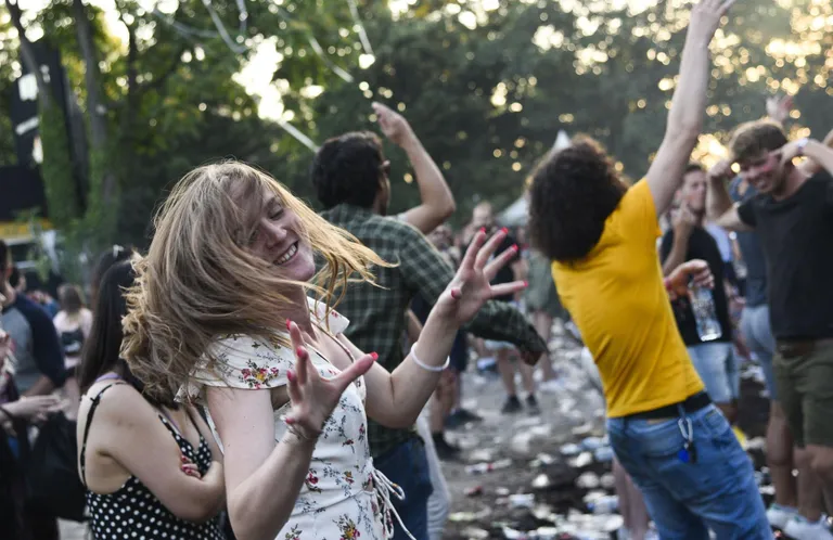 Illusteeriv pilt. Festival Novi Sad, Serbia