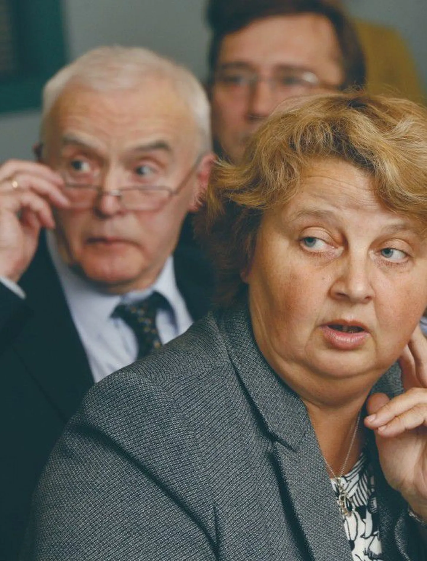 Konjunktuuriinstituudi direktor Marje Josing ja juhtivteadur Leev Kuum..