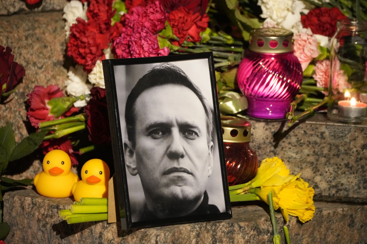 Мемориал памяти Алексея Навального.