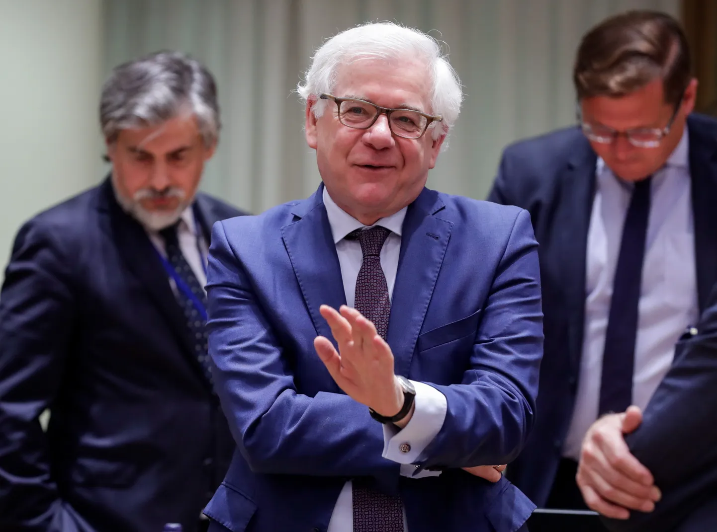 Poola välisminister Jacek Czaputowicz Euroopa Liidu välisministrite kohtumisel 13. juulil Brüsselis.