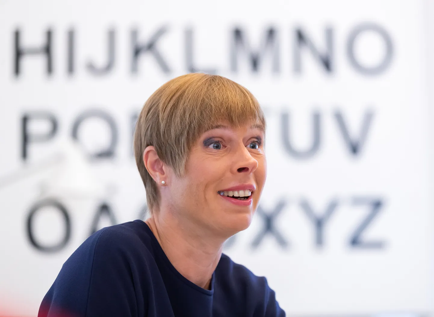 Igaunijas prezidente Kersti Kaljulaida