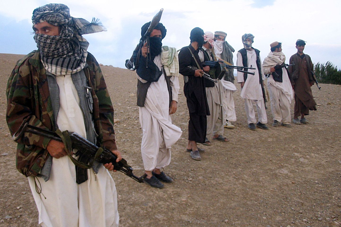 Боевики движения "Талибан".