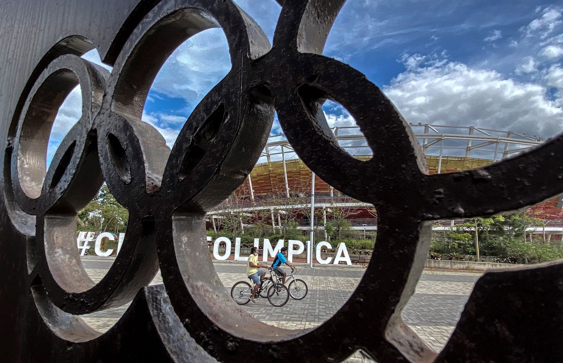 Вид на олимпийский парк в Рио сегодня