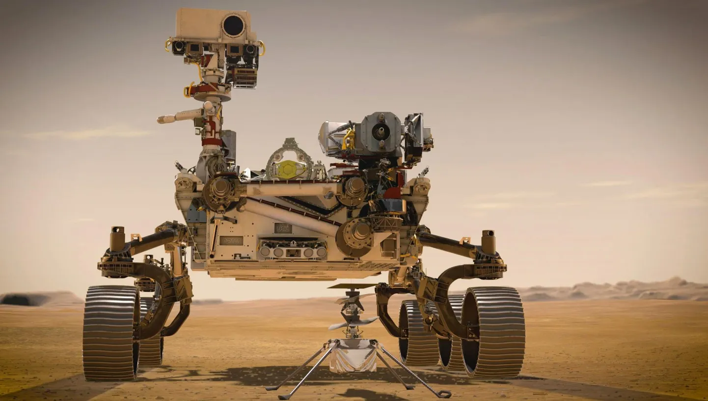 NASA Perseverance kulgur on mõõdukalt tehisintelligentne. Üldisest kujutisest suudab selle masinmõistus valida kiviminäidiseid, mida laserimpulsiga edasiseks uurimiseks aurustada.