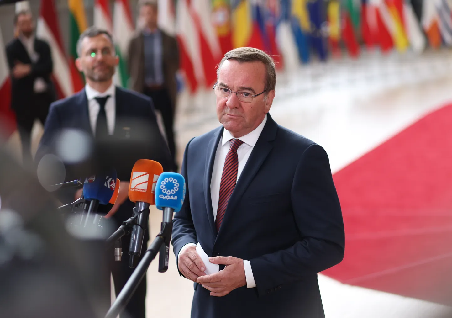 Vācijas aizsardzības ministrs Boriss Pistoriuss