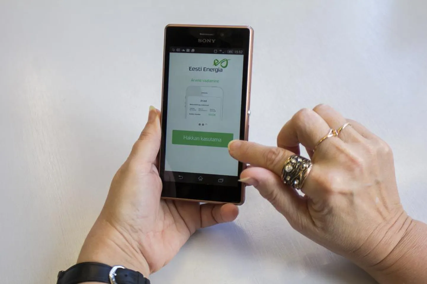 Üks võimalus Eesti Energiaga asju ajada on kasutada ettevõtte mobiiliäppi. Juba praegu kasutab seda üle 12 000 kliendi.