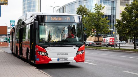 Linnaliinide bussiaegade mobiilirakendus tõrgub
