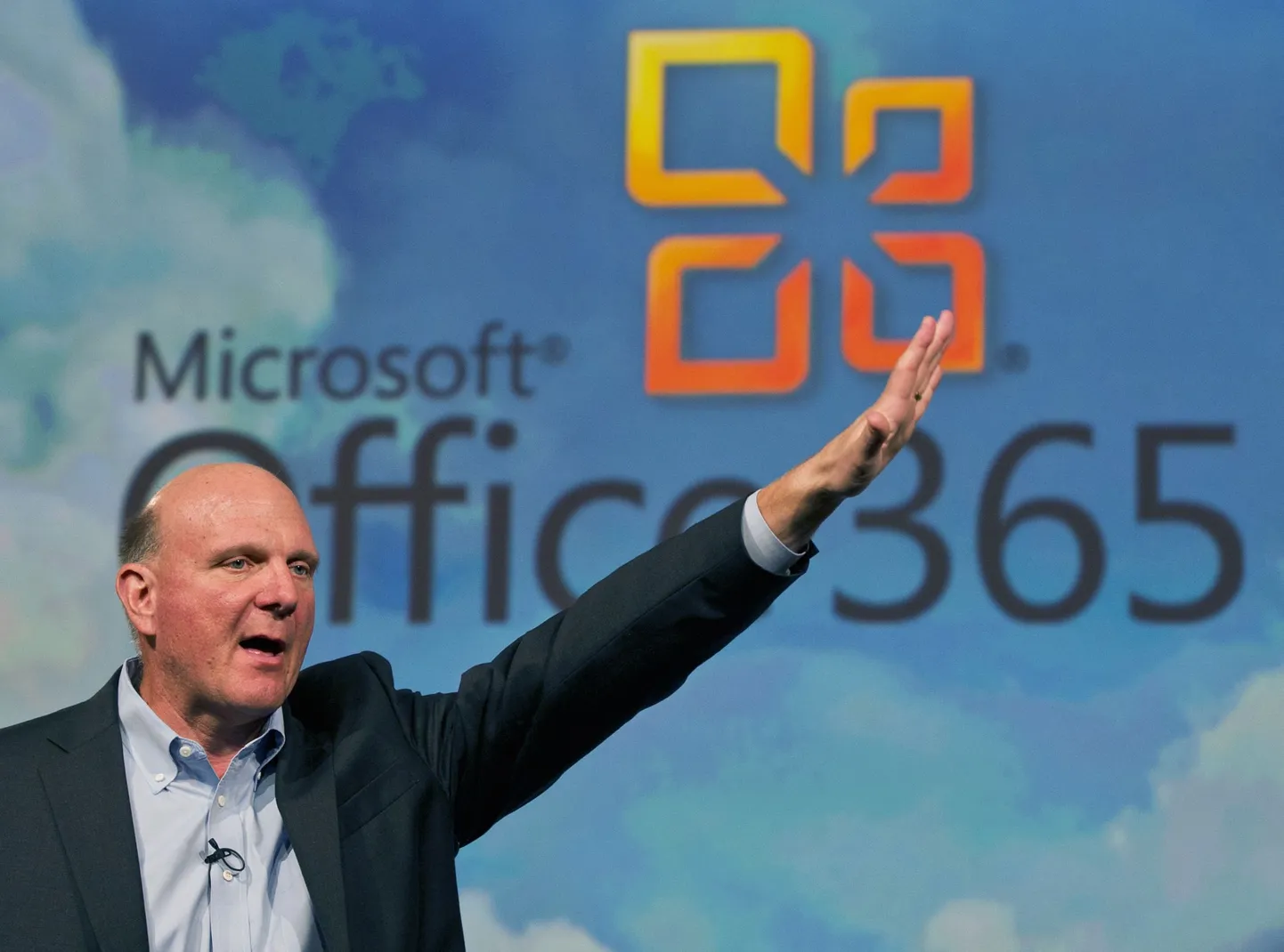Microsoft juht Steve Ballmer.