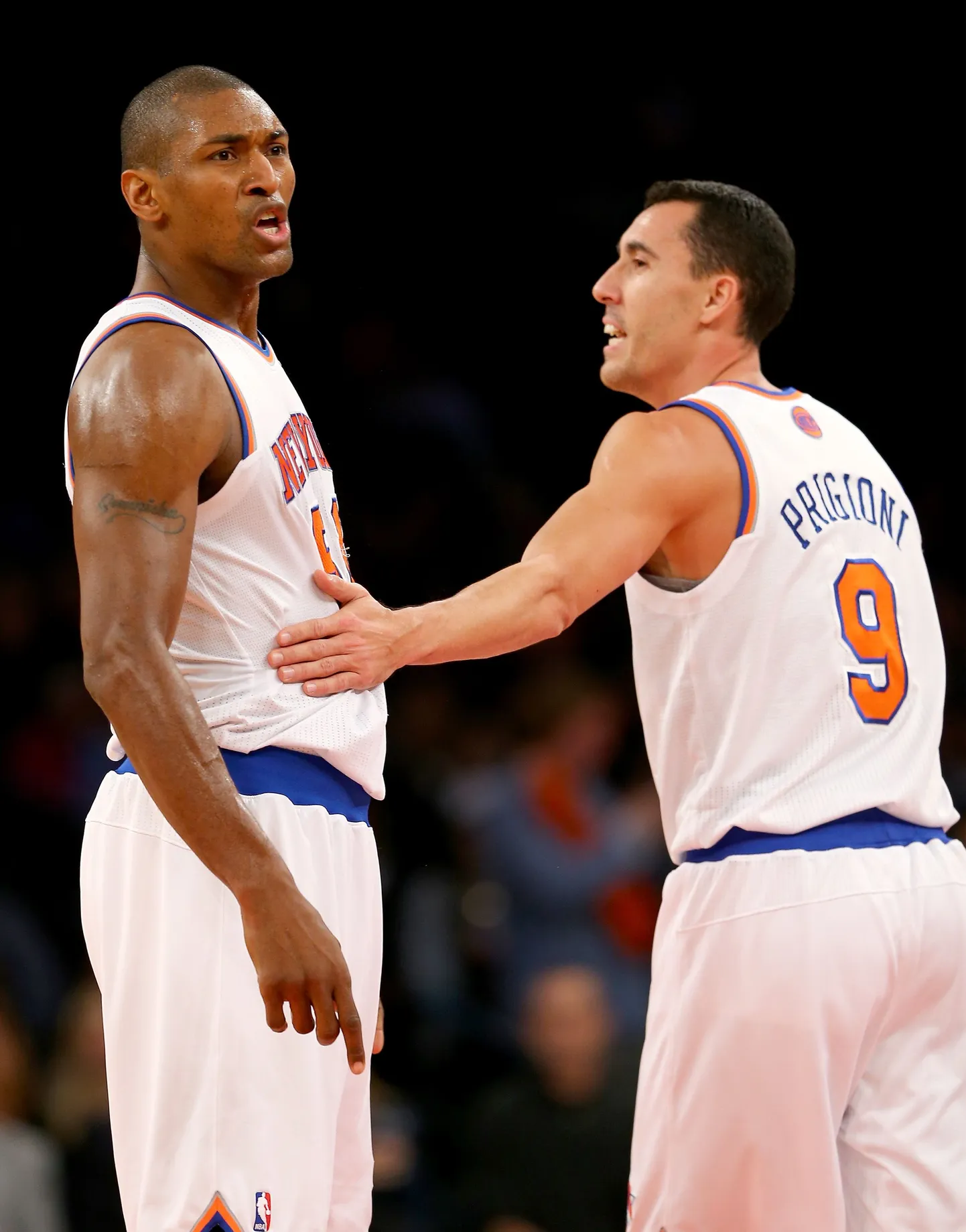 Metta World Peace (vasakul).