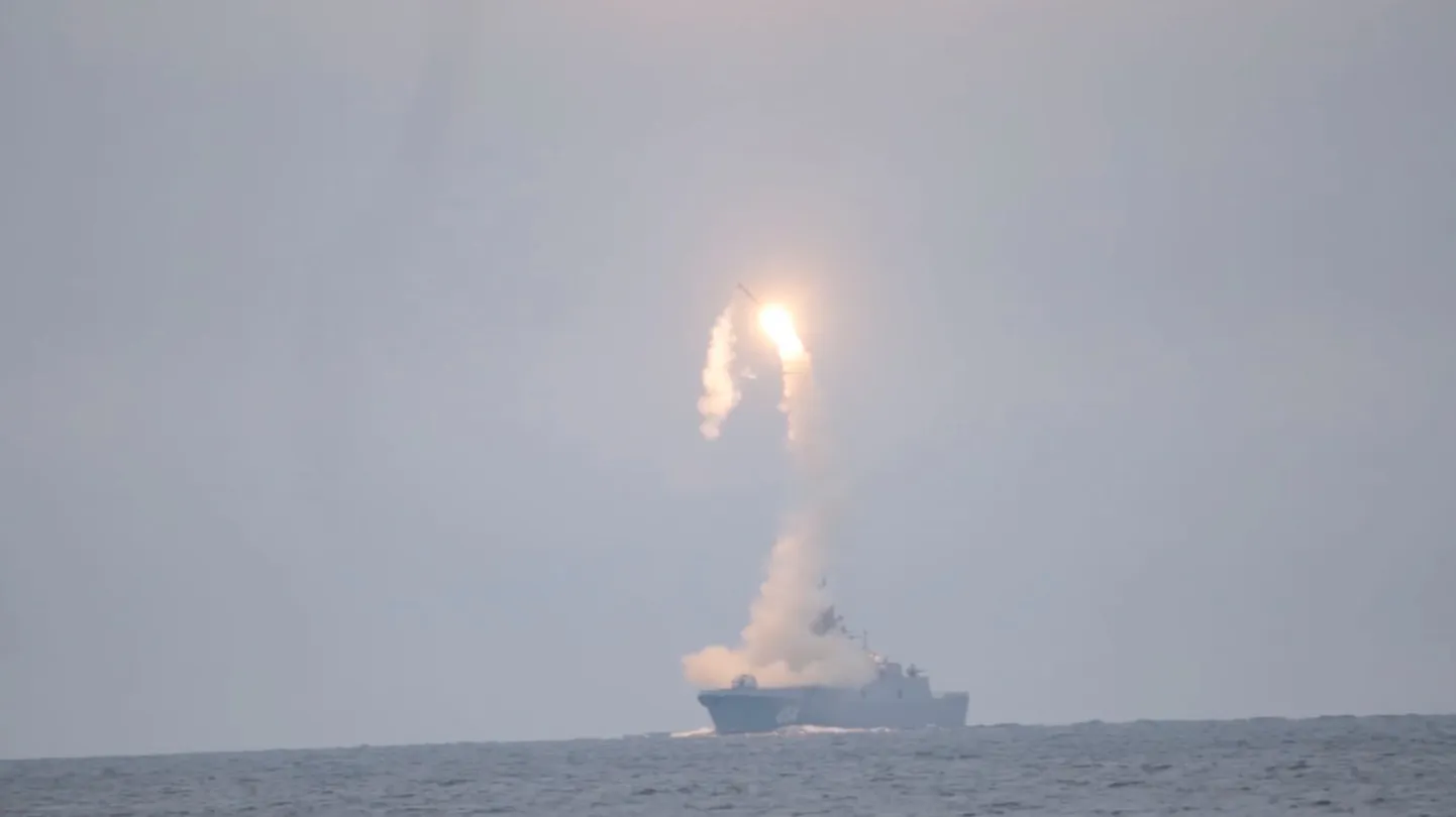Vene fregatt Admiral Gorškov Tsirkoni testimas.