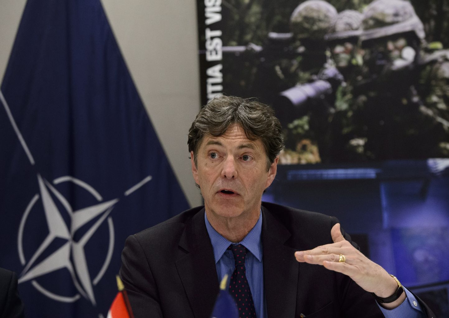 NATO abipeasekretär luure ja julgeoleku alal Arndt Freytag von Loringhoven.