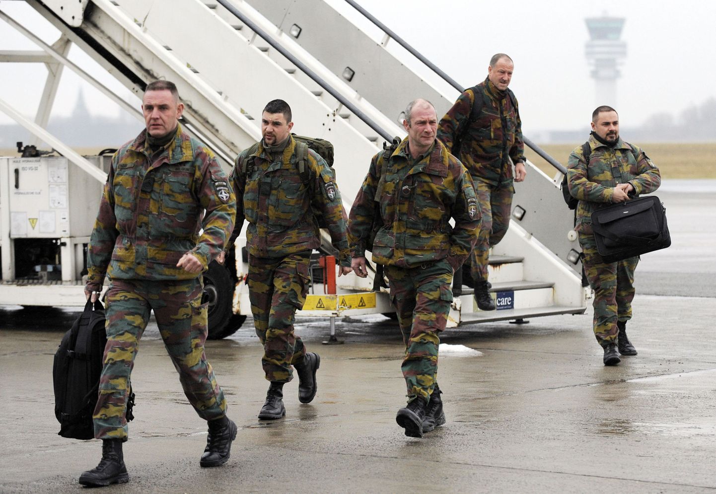 Belgia kaitseväelased.