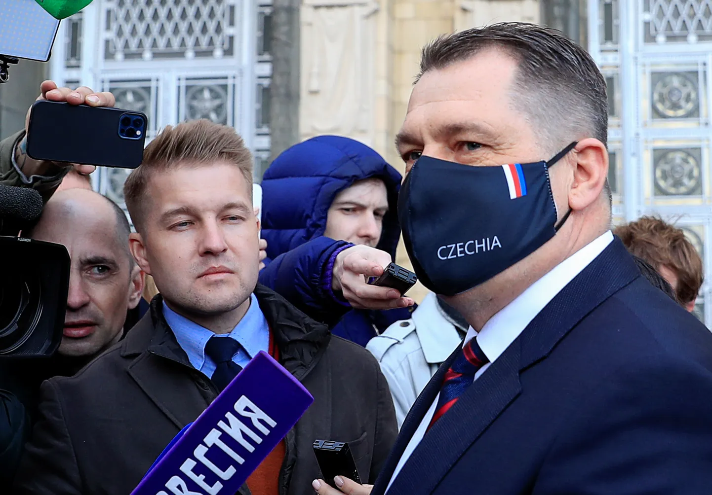 Посол Чехии в Москве Витезслав Пивонька