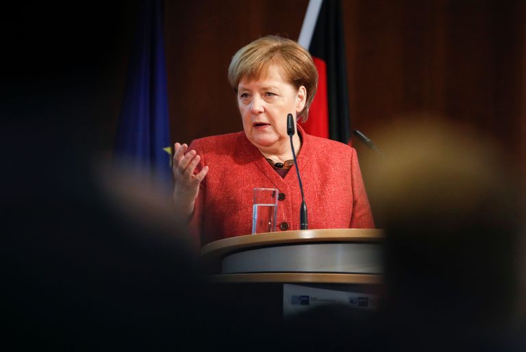 Vācijas kanclere Angela Merkele. 