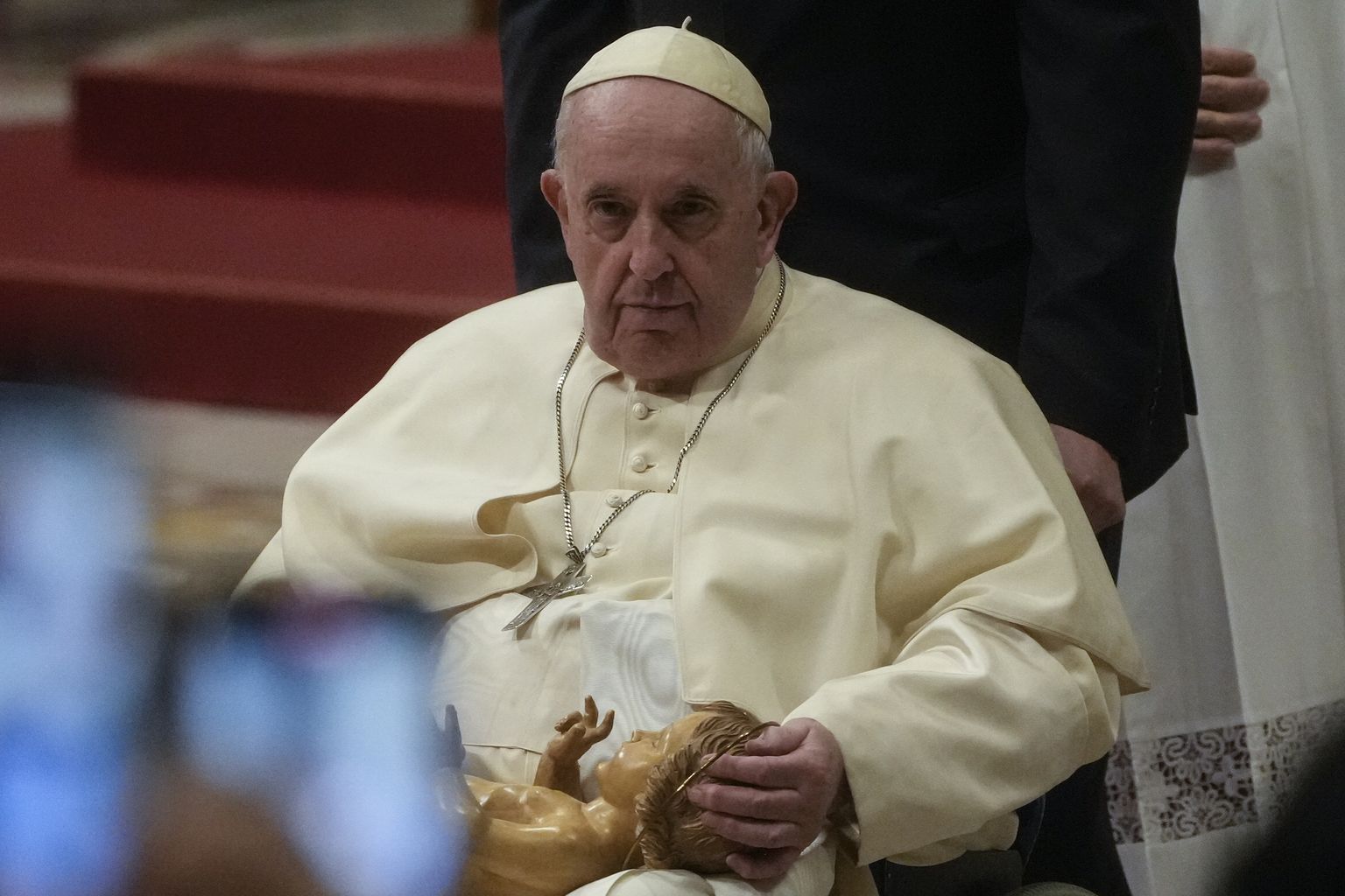 Paavst Franciscus Vatikani Peetri kirikus toimunud missal.