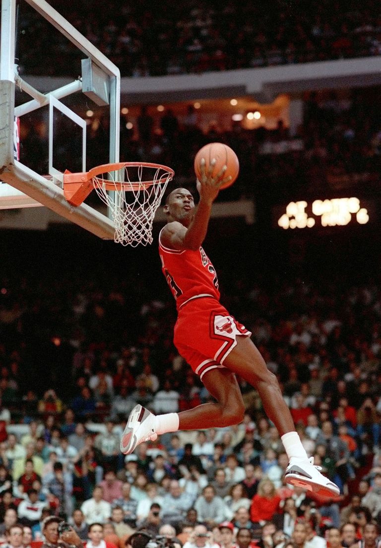 Chicago Bullsi mängija Michael Jordan 1988. aastal