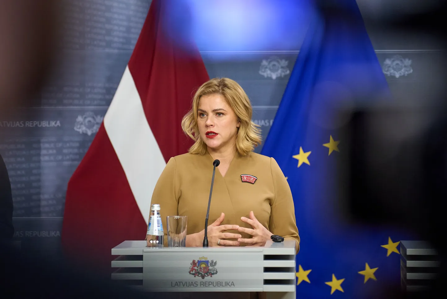 Premjere Evika Siliņa.