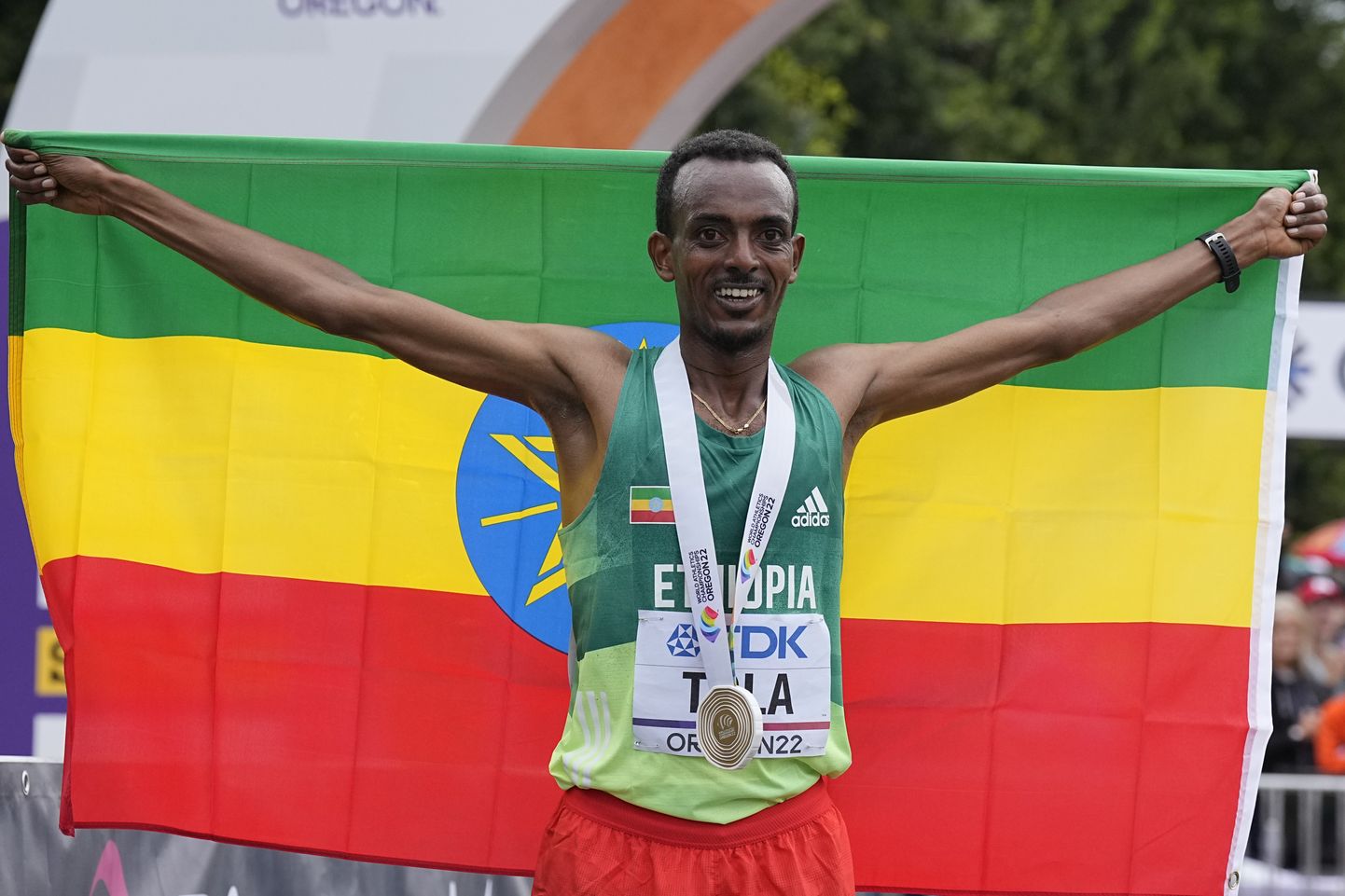 Etiopijas skrējējs Tamirats