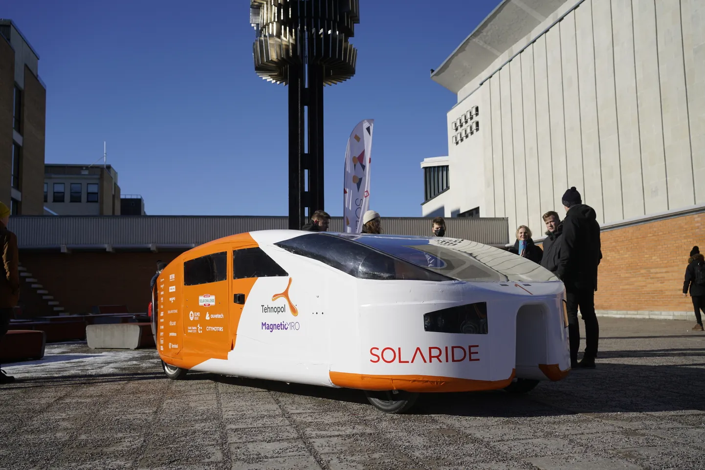 Solaride´i auto TalTechi avatud uste päeval
